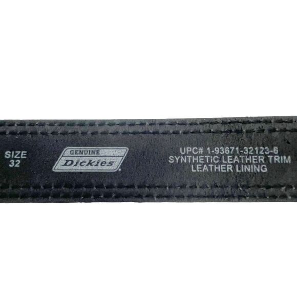 Genuine Dickies Men's Size 32 Casual Black Nylon Belt Streetwear Workwear - Picture 7 of 11